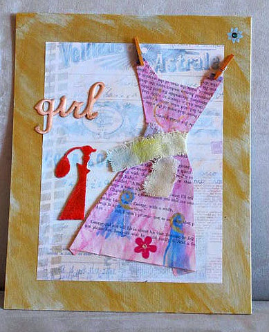 "The Girl" Wallhanging
